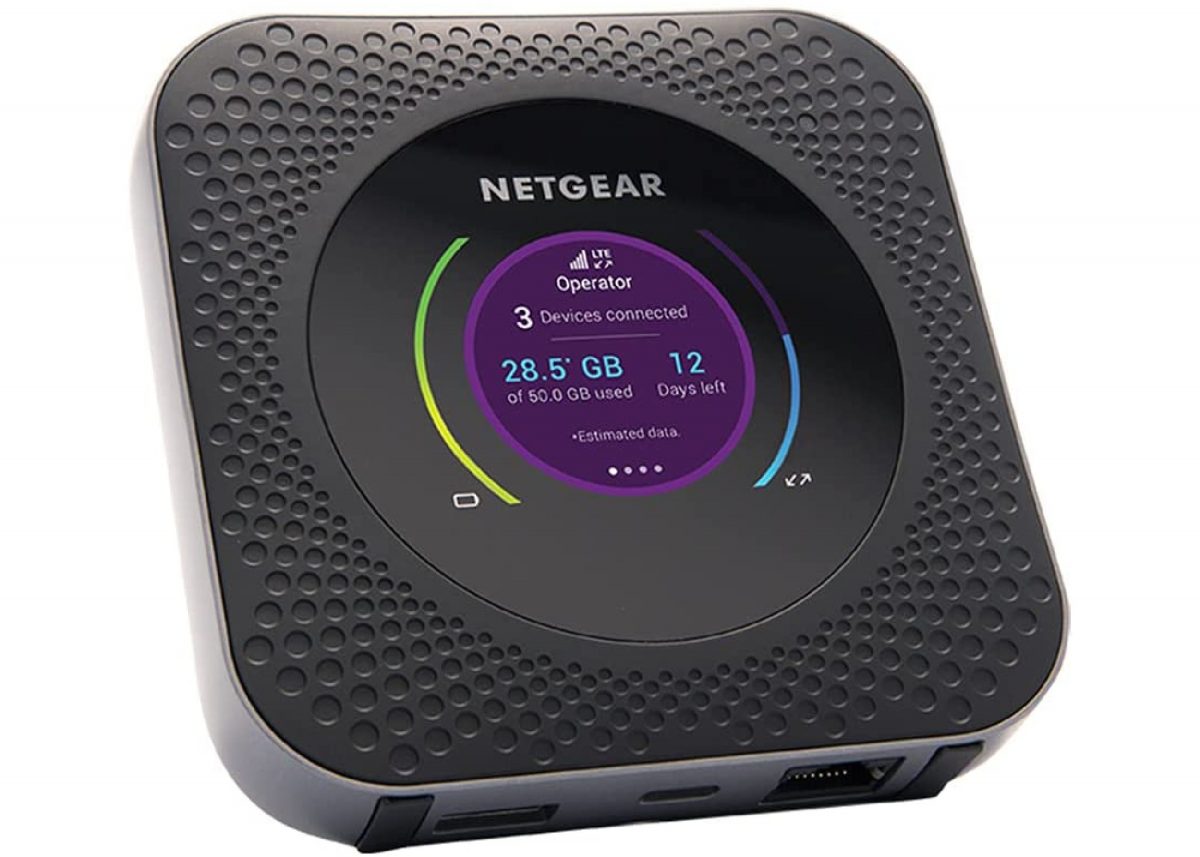 Netgear Nighthawk M1 travel router.