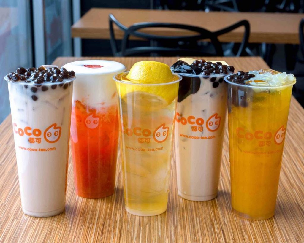 Refreshing Coco bubble milk tea