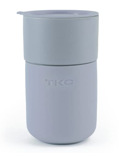 TKC Ceramic Coffee Mug with Lid