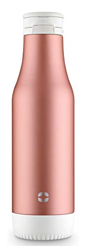 Ello Riley Water Bottle - Vacuum Insulated Stainless Steel, 18 oz, Rose Gold