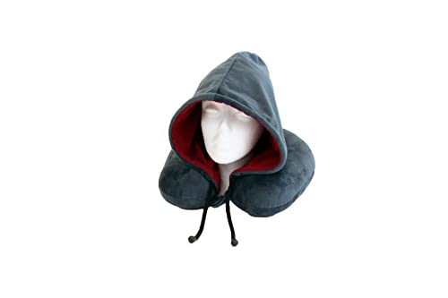 Wolf Essentials Fiber Filled Hoodie Neck Pillow