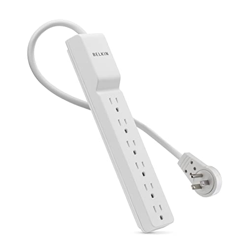 Compact Surge Protector Power Strip