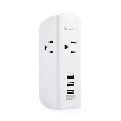 Cable Matters Travel Surge Protector with USB Charging Ports