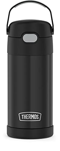 THERMOS FUNTAINER Kids Straw Bottle - 12oz Stainless Steel