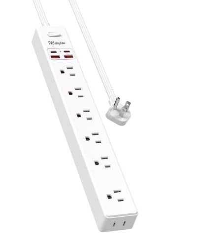 10 Ft Power Strip Surge Protector