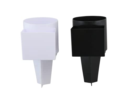 Set of 2 Beach Cup Holders with Pocket