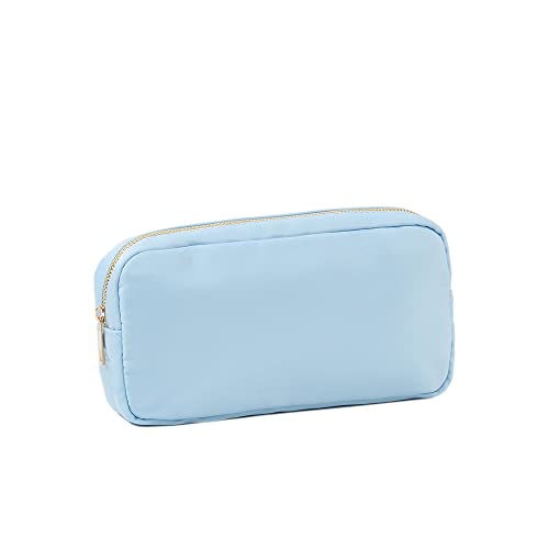 Kaymey Large Cosmetic Bag - Blue Travel Makeup Pouch