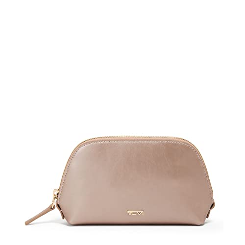 TUMI Metallic Pink Cosmetic Pouch for Travel