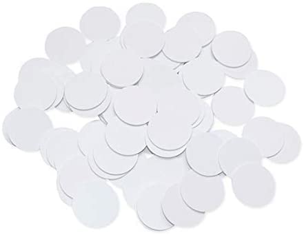 NTAG215 Chip NFC Round Cards - 20 Pcs Pack