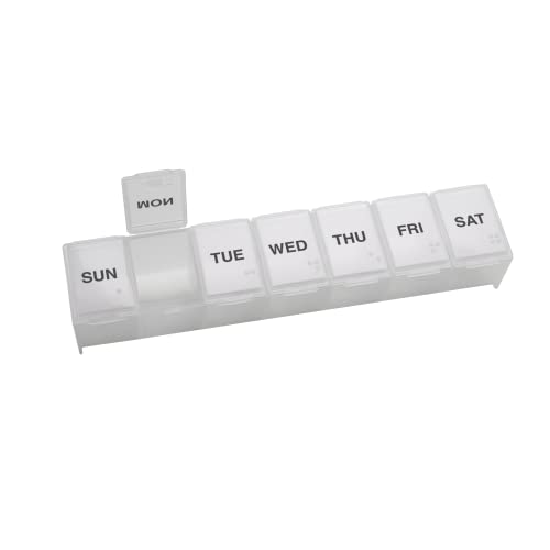 EZY DOSE Weekly Pill Organizer
