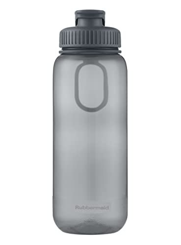 Rubbermaid Essentials Gray Water Bottle (Pack of 2)