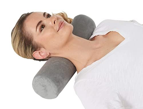 Memory Foam Cervical Neck Roll Pillow