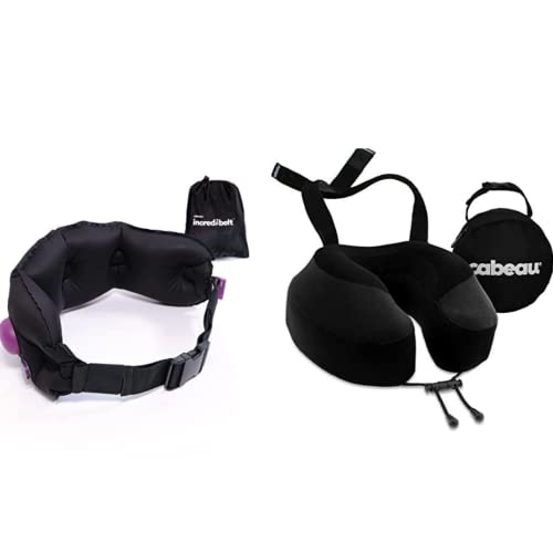 Cabeau Incredi-Belt Lumbar Support Belt & Cabeau Evolution S3 Travel Pillow