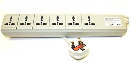 VCT WPS-UK Universal Power Strip Surge Protector