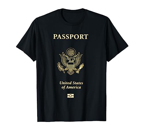 American Passport Cover T-Shirt