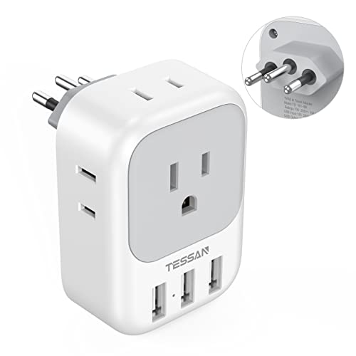 TESSAN Brazil Power Plug Adapter