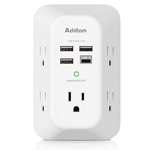 USB Wall Charger Surge Protector