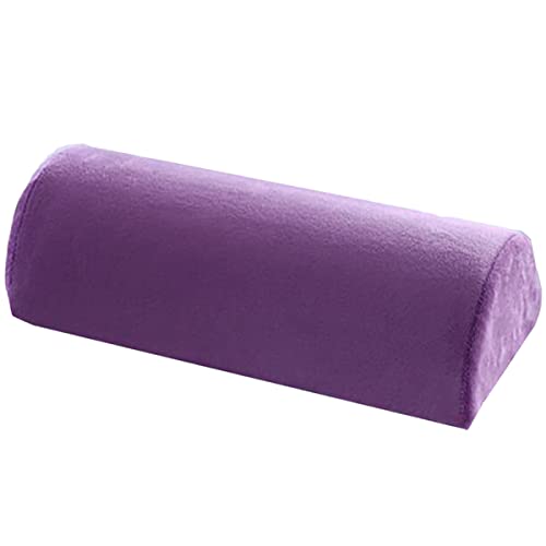 Large Purple Memory Foam Bolster Pillow