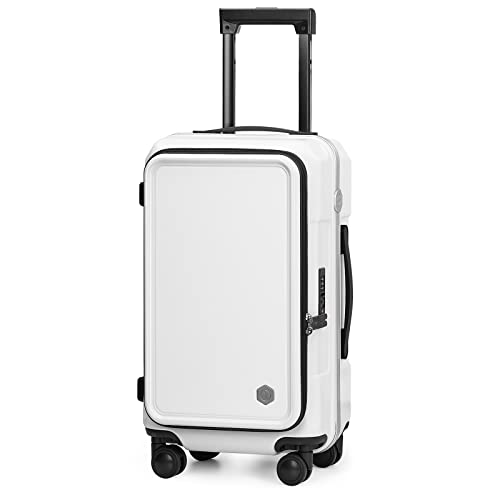 Coolife Luggage Carry On Spinner Set