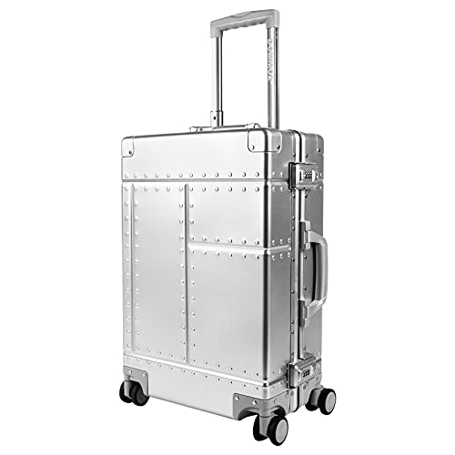 DOMINOX Aluminum Carry On Luggage