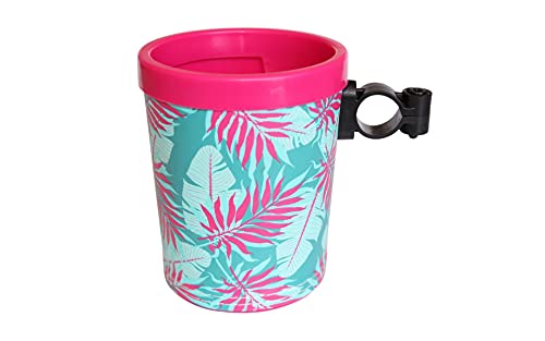 BikeCupHolder Aloha Bike Cup Holder Pink Turquoise Green