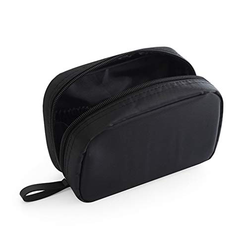 Travel Cosmetic Bag Toiletry Organizer Pouch - Black
