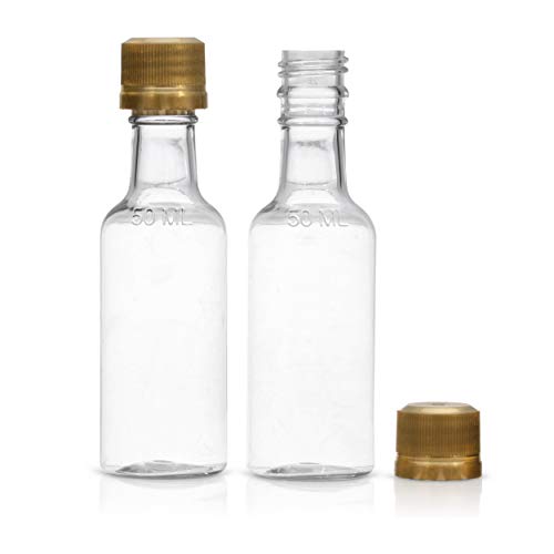 Mini Plastic 50 Ml Bottles - (30) PACK