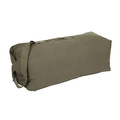 Stansport Canvas Deluxe Duffel Bag - O.D. Green