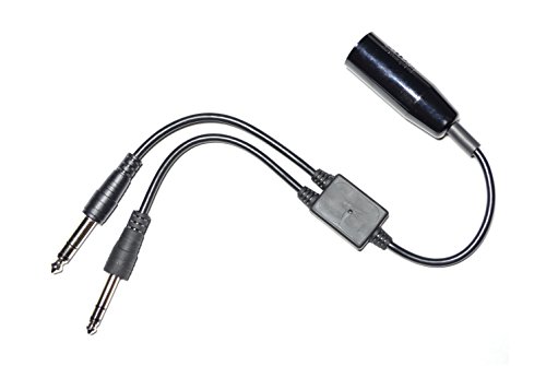 Helicopter to Aviation Headset Adapter