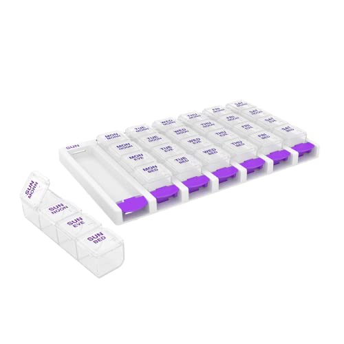 EZY DOSE Weekly Pill Organizer