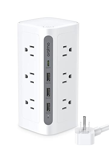 Compact Charging Tower with USB Ports