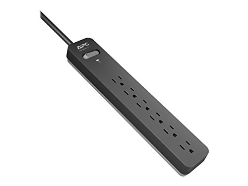 APC 6-Outlet Surge Protector Power Strip