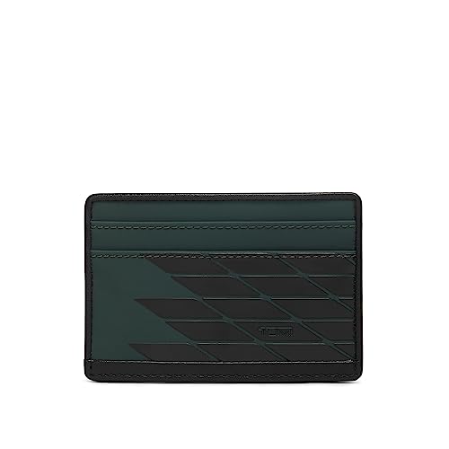 TUMI Alpha Slim Card Case - Dark Green
