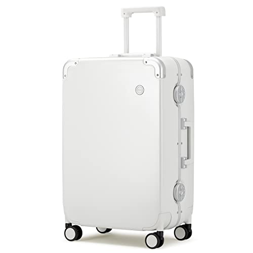 Mixi 20'' Travel Suitcase Rolling Luggage Aluminum Frame PC Hardside
