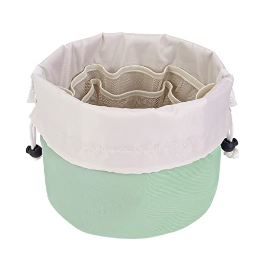 Barrel Drawstring Makeup Bag - Large Toiletry Organizer