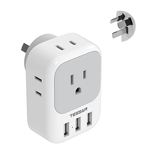 TESSAN Australia Power Plug Adapter