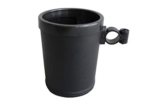 All Black Bike Cup Holder - Beach Cruiser Bicycle - Commuter Bike