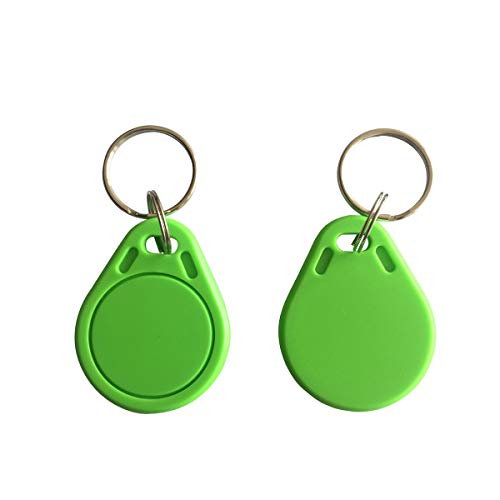 YARONGTECH RFID MIFARE Classic Tag (Green, Pack of 100)