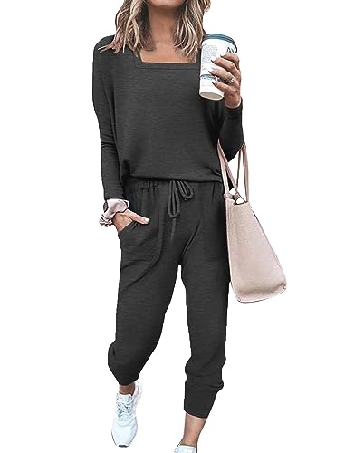 Bofell Women Lounge Sets 2 Piece Sweatsuits