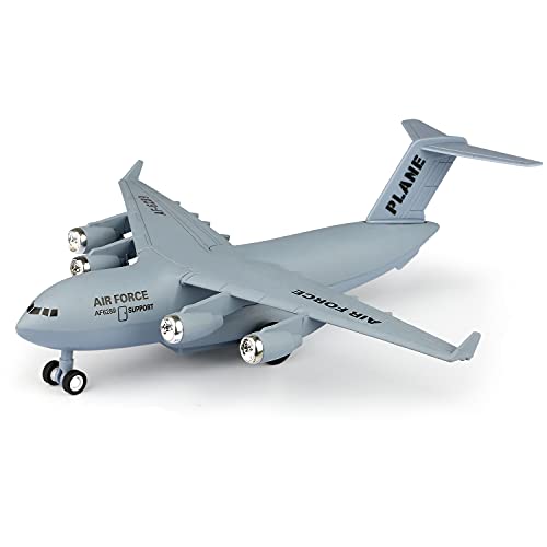 EDUKiE 1400 Scale Transport Airplane Model with Pull Back Action
