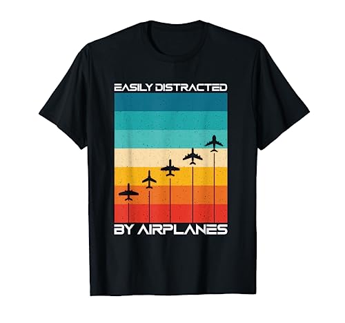 Funny Vintage Airplane Pilot T-Shirt
