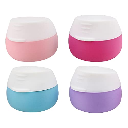Spec101 Travel Cream Container Jars - Mini Silicone Cosmetic Containers
