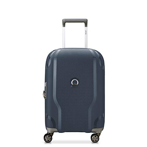 DELSEY Paris Clavel Hardside Luggage, Blue Jean, Carry-On 19 Inch