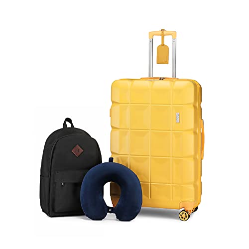 319VvhW49L. SL500  - 12 Amazing Yellow Suitcase for 2024