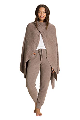 Barefoot Dreams CozyChic Lite Wide Rib Travel Wrap