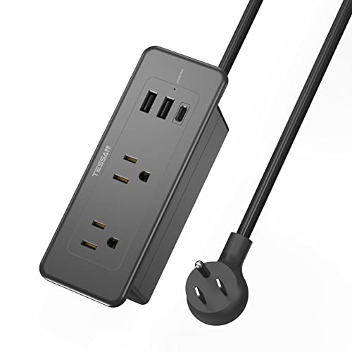 TESSAN Recessed Power Strip Surge Protector