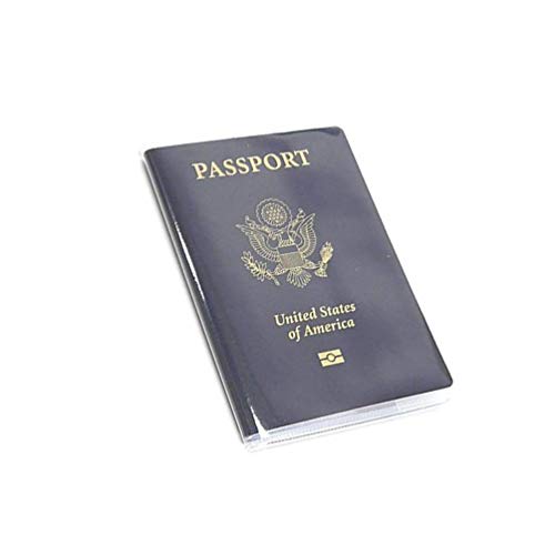 Transparent Passport Cover Holder Case Organizer