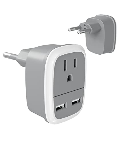 Bates European Travel Plug Adapter