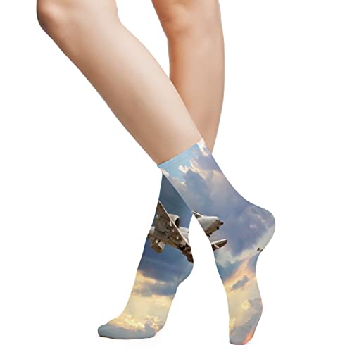 Fubido Airplane Socks for Women