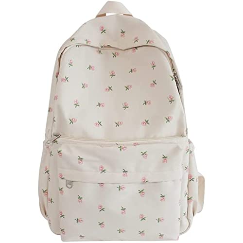 Cute Preppy Bag Floral Printed Kawaii Backpack